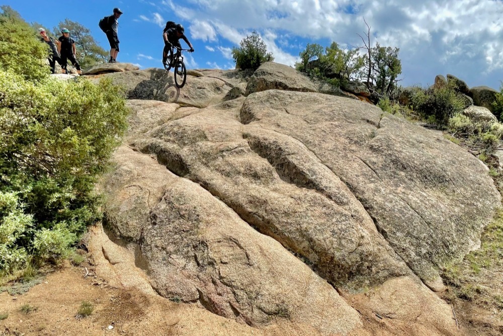 Hartman Rocks Rattlesnake Roll Mountain Bike Clinic