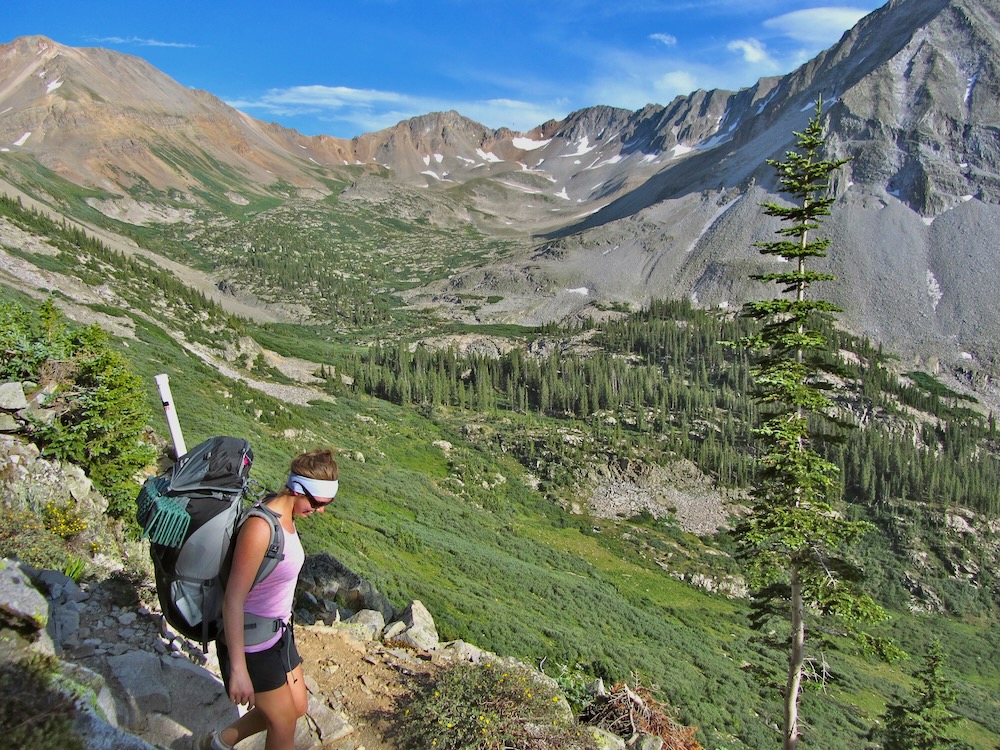 Women's backpacking crested butte